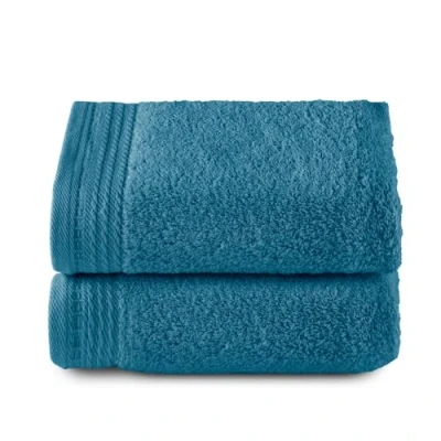 Image de Top Towel Premium Grandes Serviettes de Bain 2 essuie Mains 50 x 100 cm 100% Coton 600 grammes Océan