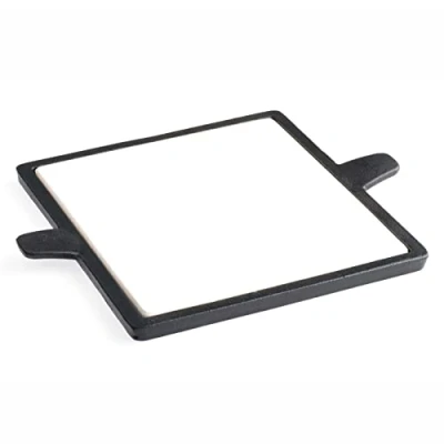 Image de Tepro Système de Insert pour Grille en Pierre à Pizza Carré Noir/Beige, 23 x 30,5 1 cm, 8578