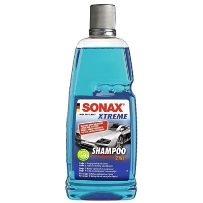Image de SONAX XTREME Shampoo 2 in 1 (1000 ml) concentré pour le lavage de la voiture sans lessivage et séchage taches Réf: 02153000 810, bleu