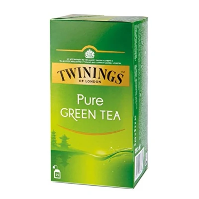 Image de Thé vert pur Twinings, 25 sachets, 1 paquet