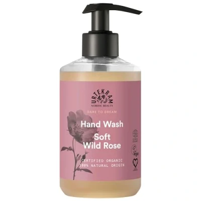 Image de Urtekram osait rêver rose sauvage douce, savon à main biologique de Rosa doux, 300 ml