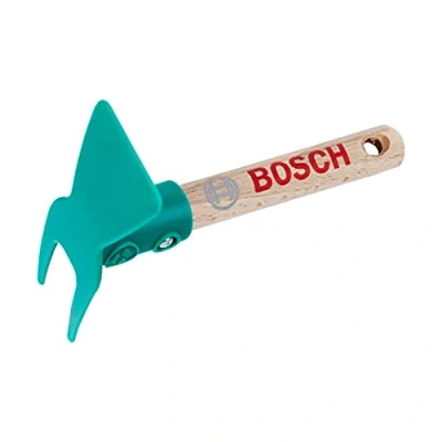 Image de Theo Klein 2790 Bosch Serfouette à Manche court de jardin pour enfants,d&#039;une grande solidité en bois très solide.Dimensions 13,5cmx10,5cm x 4,5cm Jouet enfants partir 3 ans