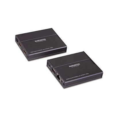 Image de HDMI Extender Ethernet Marmitek MegaView 76 Via 1 Câble CAT 5e / 6 KVM (Keyboard Video Mouse) PoC (Power Over Cable) Full HD 1080P 60 m Loopthrough 3D