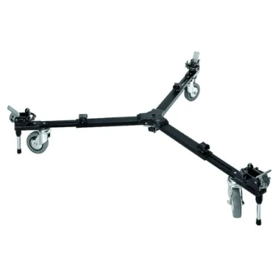 Image de Manfrotto 127VS Chariot Dolly Variable en aluminium Noir