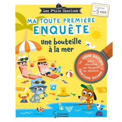 Image de Les Ptits Sherlock : ma toute première enquête ! Une bouteille à la mer (Cartonné)