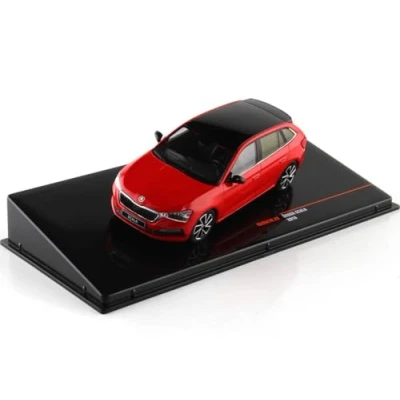 Image de Compatible avec Skoda Scala Rouge/Noir 1:43 IXO Models CLC527N.22