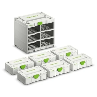 Image de Festool Systainer3 Rack SYS3 RK/6 M 337 Set