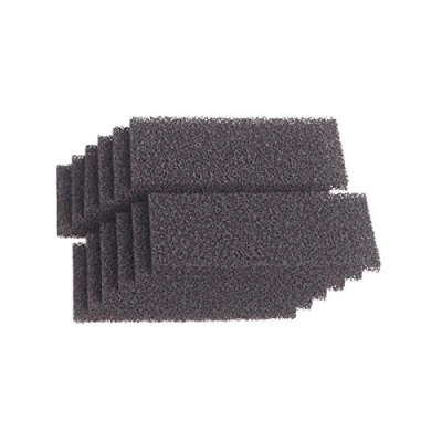 Image de INGVIEE 12 Pièces Compatible Mousse au Charbon Actif pour Fluval U2 Filtre