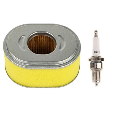 Image de Carkio Nouveau kit de Filtre à air Bougie d&#039;allumage Compatible with Moteur Honda Gx110 GX120 Neuf faciles 17210 ze0822/17210 ze0 820/17210 ze0505