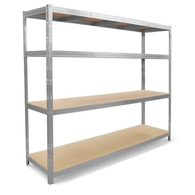 Image de Rack étagère de rangement pour entrepôt, garage et atelier Capacité 1400 kg 2 M x 2,37