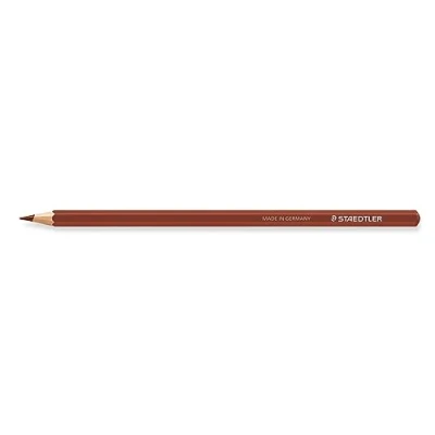Image de STAEDTLER crayons de couleur design Journey Vandyke marron Mine souple Bois issu forêts certifiées PEFC Forme hexagonale 6 dans une boîte pliante 146C 76