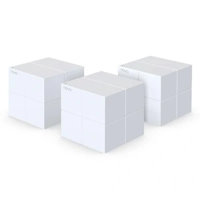 Image de Tenda WiFi Mesh Nova MW6(3 paquet) AC 1200Mbps Système pour toute la Maison couverture de 300㎡(3600ft²) Remplacement Répéteur Compatible avec les Box Fibre