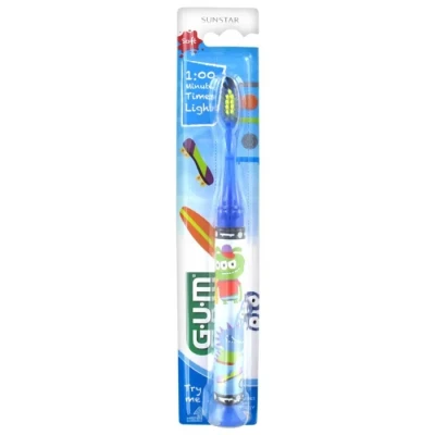 Image de Gum® Timer Light Brosse à dents souple +6 ans (Couleur non sélectionnable)