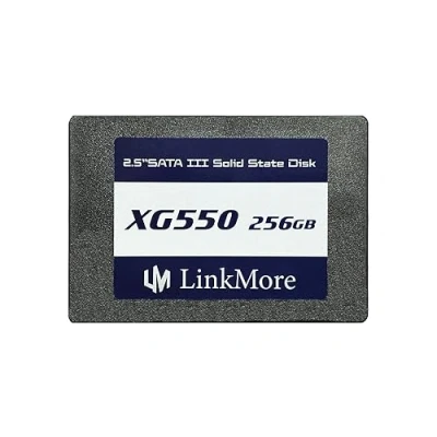 Image de LinkMore XG550 256 Go 2,5&quot; SATA III (6 Go/s) SSD Interne, Disque SSD, Vitesse de Lecture jusqu&#039;à 500 Mo/s, pour Ordinateur Portable et PC Bureau