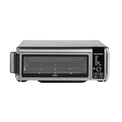 Image de Ninja Foodi four multifonctions 8 en 1, Mini portable, surfaces de travail, avec fonctions cuisson ; Air Fry, Rôtir, Griller, Cuire et plus encore. Argent/Noir SP101EU