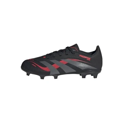 Image de adidas Performance Predator League Unisex Chaussures de foot à crampons pour enfants, Taille: 34, Core black/grey four/lucid red