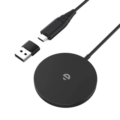 Image de Chargeur Induction Rapide Compatible avec MagSafe, 15W Magnétique sans Fil Charger pour iPhone 15/14/13/12 Series et AirPods, Noir