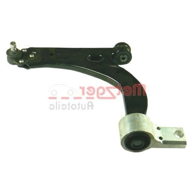 Image de METZGER 58042401 Bras de suspension avec support en caoutchouc, rotule inférieur, Essieu avant gauche barre oscillant transversal