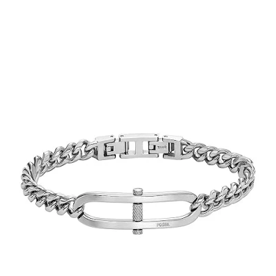 Image de Fossil Bracelet, Homme, Taille: One Size, Silber