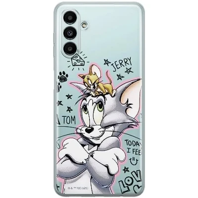 Image de ERT GROUP Coque de téléphone Portable pour Samsung A13 5G/A04S Original et sous Licence Officielle Tom and Jerry Motif 004 Parfaitement adapté à la Forme du Portable, partiel imprimé