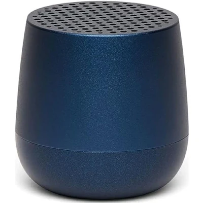Image de LEXON Mini Enceinte Bluetooth 3W rechargeable par induction MINO + ALU (BLEU FONCE) Neuf