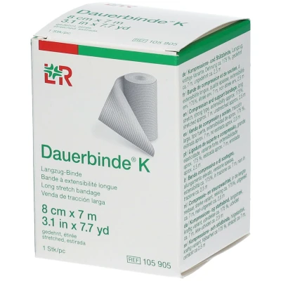 Image de Lohmann &amp; Rauscher Dauerbinde® K 8 cm x 7 m