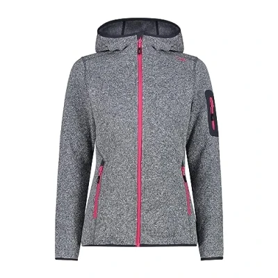 Image de CMP Veste femme à capuche fixe, Titane Fuchsia, XS