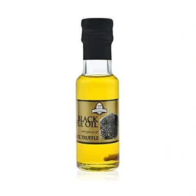 Image de Huile d&#039;Olive à la Truffe Noire InterGourmandise 100 ml avec en morceaux