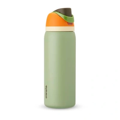 Image de Owala FreeSip Bouteille d&#039;eau isotherme en acier inoxydable avec paille, sans BPA, idéale pour les voyages, 946 ml, camouflage cool