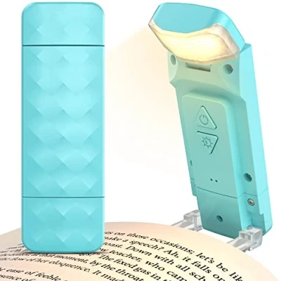 Image de Mexllex lampe de Lecture, Liseuse lecture pour lire au lit livre Rechargeable 3 Couleurs Protection des Yeux &amp; 5 Réglages Luminosité, Cadeau Liseusurs Enfants