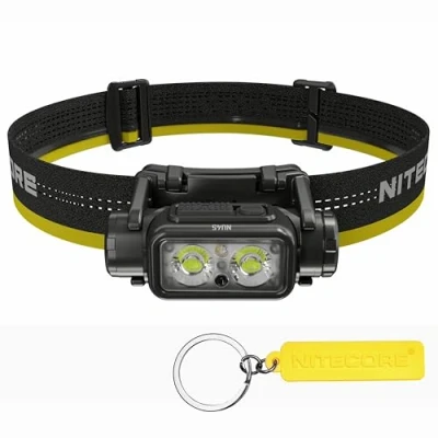 Image de Nitecore NU45 Lampe frontale légère 1700 lumens avec batterie 4000 mAh rechargeable USB C