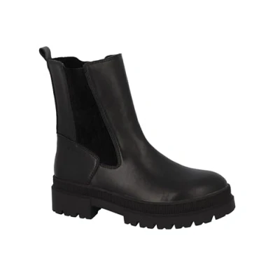 Image de TOM TAILOR Femme 4290490010 Bottine, Noir, 38 EU
