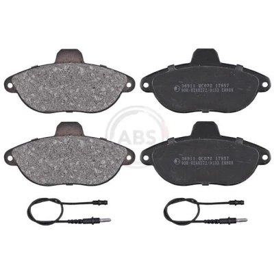 Image de A.B.S. 36911 Jeu de plaquettes frein contact signal d&#039;usure inclus PEUGEOT: Expert I Van, I, 806, CITROËN: Jumpy MPV