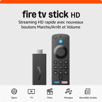 Image de Passerelle multimédia AMAZON Fire TV Stick avec Télécommande Alexa Neuf