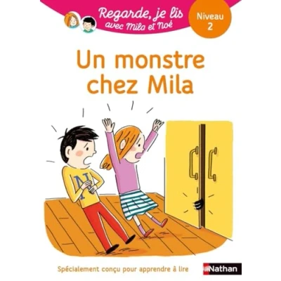 Image de Regarde, je lis avec Noé et Mila lecture CP Niveau 2 Un monstre chez (9) Livre d’occasion Bon