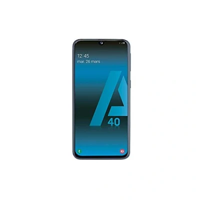 Image de SAMSUNG Galaxy A40 Smartphone Portable débloqué 4G (Ecran: 5, 9 Pouces 64 Go Double Nano SIM Android) Noir Version Française
