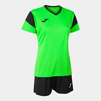 Image de Joma Set Phoenix Femme, Vert Fluo et Noir, XL