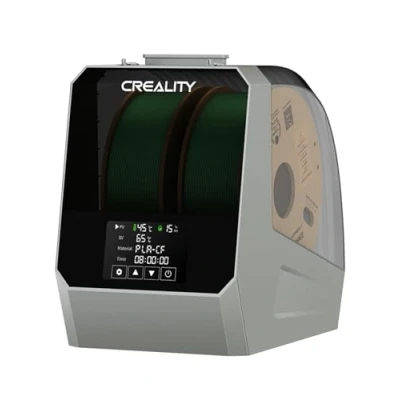 Image de Creality Space Pi Plus Sèche filament 2024, boîte de séchage pour imprimante 3D à 2 bobines avec ventilateur intégré, déshydrateur 1,75/2,85 mm PLA PETG ABS TPU Nylon