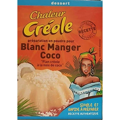 Image de Flan à la noix de coco &quot;Blanc manger coco&quot; Chaleur Créole 85g