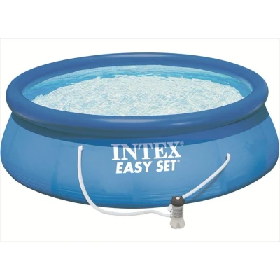 Image de INTEX Easy Set, Piscine avec Pompe de Filtration 396 x 84 cm