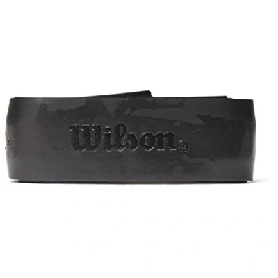 Image de Wilson WRR934400 Grip de Badminton Badminton, Featherthin, Remplacement, Épaisseur 1,4 mm, Noir,