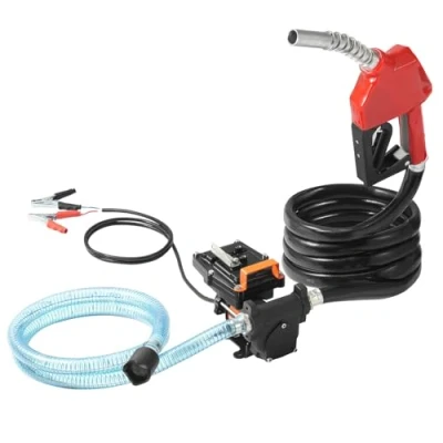 Image de VEVOR Brandstoftransportpomp 12V 15 GPM 1/4 HP Dieselpomp met automatische brandstofsproeier