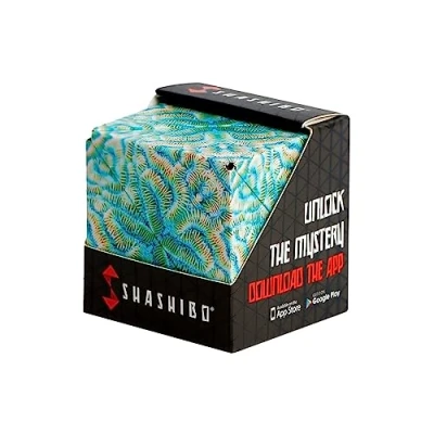 Image de SHASHIBO Cube Transformable Antistress breveté et primé avec 36 aimants rares sur Le thème de la Terre Peut Prendre Plus 70 Formes (Undersea)