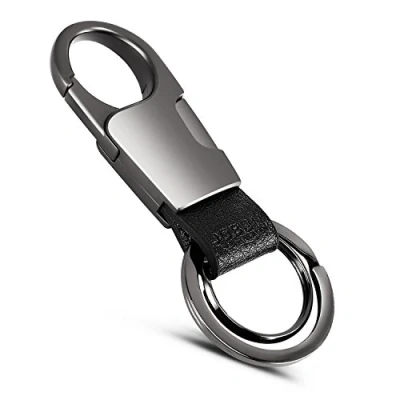 Image de MIKAFEN, Porte clés, Noir, Un paquet de 2, Simple,Élégant