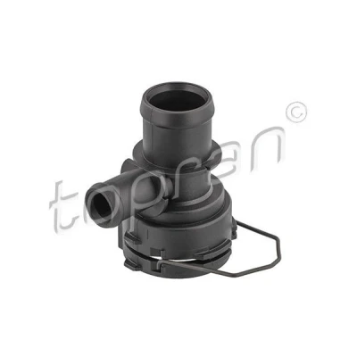 Image de TOPRAN 118 128 bride PA 66 GF 30, PRV (plastique renforcé de fibre verre) avec joint d&#039;étanchéite fixation/boulon en U/étrier