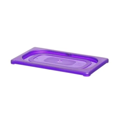 Image de HENDI Couvercle GN 1/4, en polypropylène, convient uniquement aux bacs polypropylène de HENDI, résistance thermique: 40 à 80 C, lavable au lave vaisselle, violet