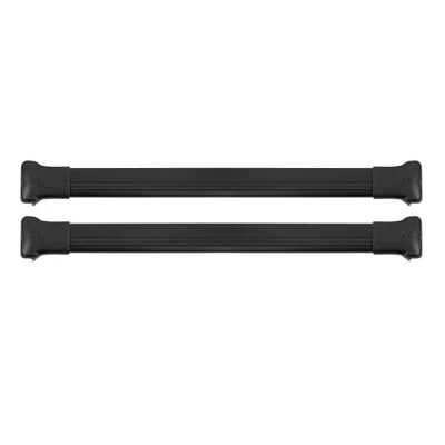Image de Barres de Toit transversales Compatible avec Dacia Duster 2013 2018 en Aluminium Noir