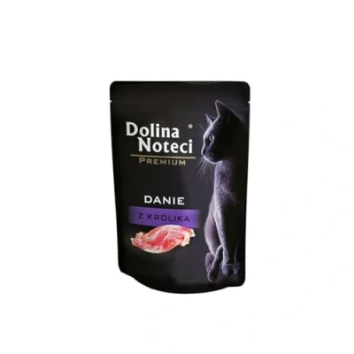 Image de Nourriture Humide pour Chat DNP Sp. z o.o. Dolina Noteci KOT SASZ.85G Lapin Adulte / 10