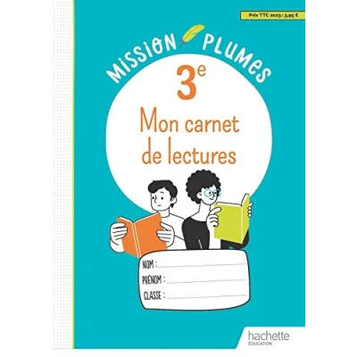 Image de Mon Carnet de lectures 3e Cahier élève Ed. 2023 (Broché)
