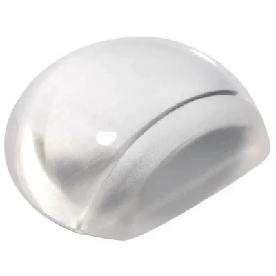 Image de Butée de porte adhésive semi sphérique transparent